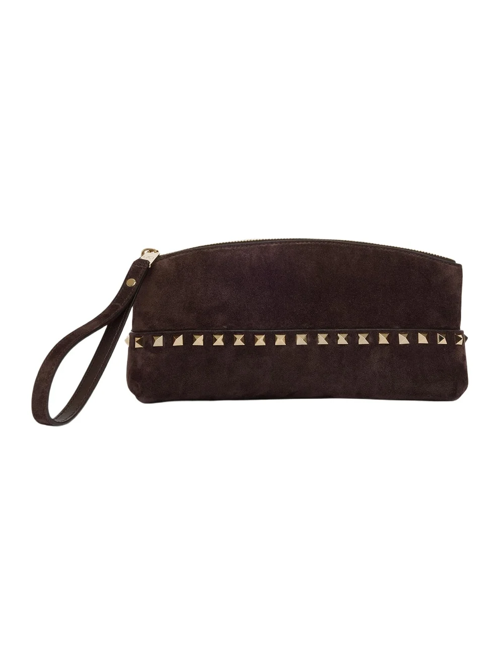 Rockstud Suede Wristlet Pochette Rockstud Suede Wristlet Pochette
