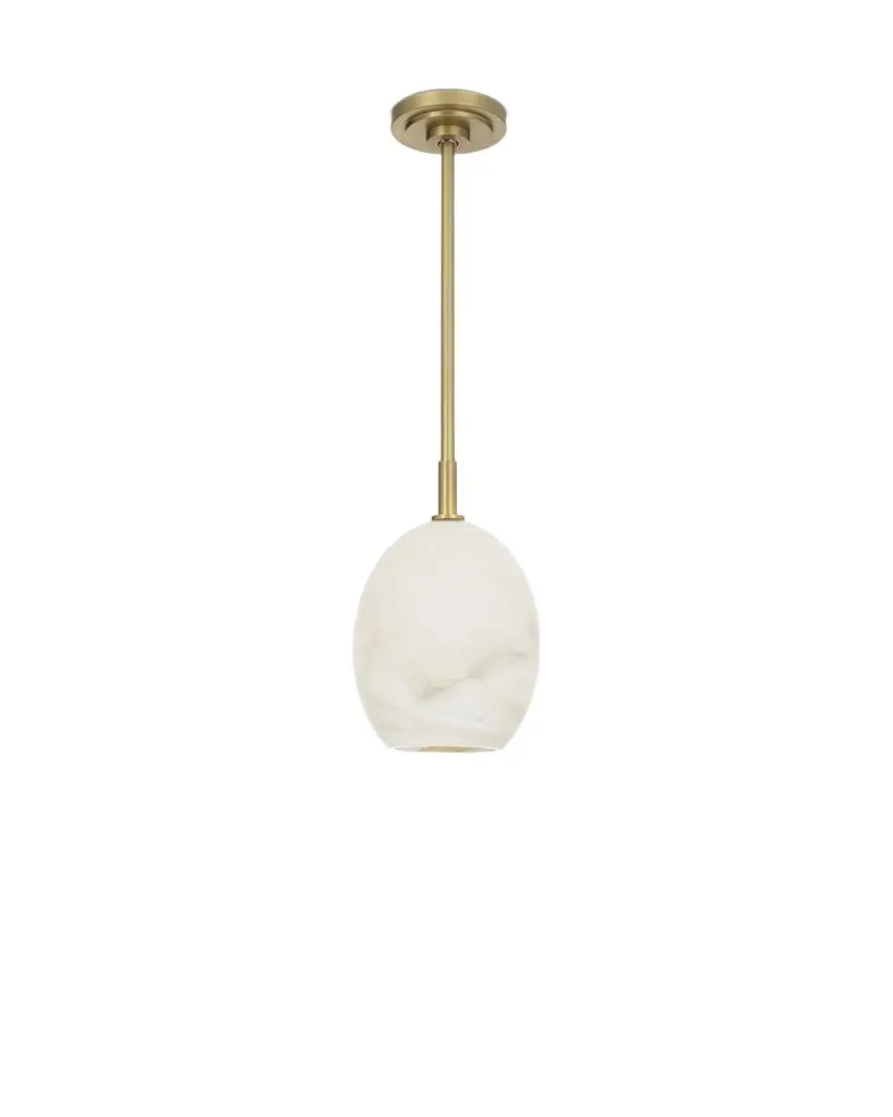 Regina Andrew Artemis 8" Faux Alabaster Pendant | Image 1 Regina Andrew Artemis 8" Faux Alabaster Pendant | Image 1
