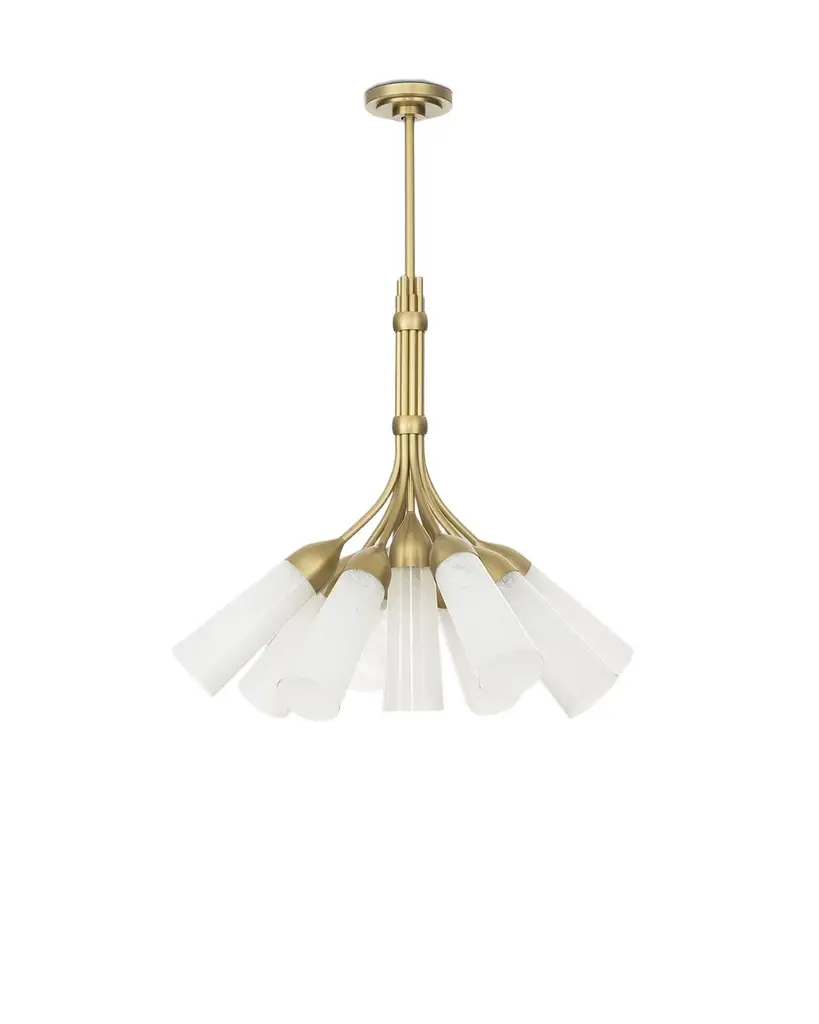 Regina Andrew Mousseaux 9-Light Chandelier, 29" Round