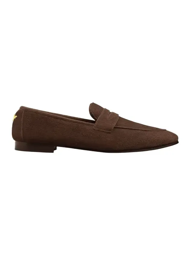 Flaneur Suede Penny Loafers Flaneur Suede Penny Loafers