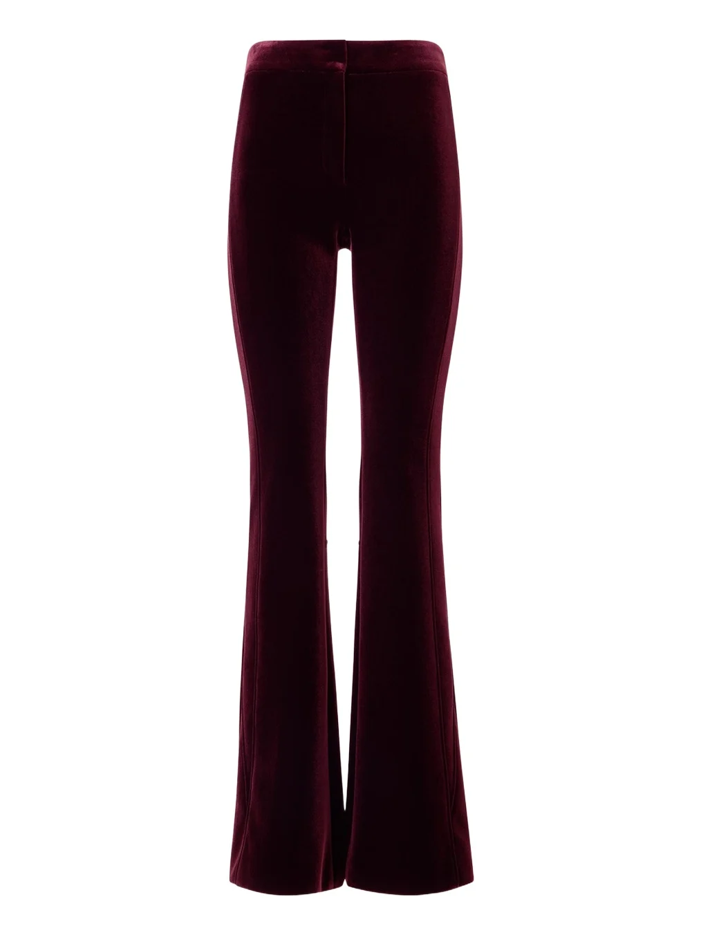 Faris Neoprene Velvet Bootcut-Leg Pants Faris Neoprene Velvet Bootcut-Leg Pants