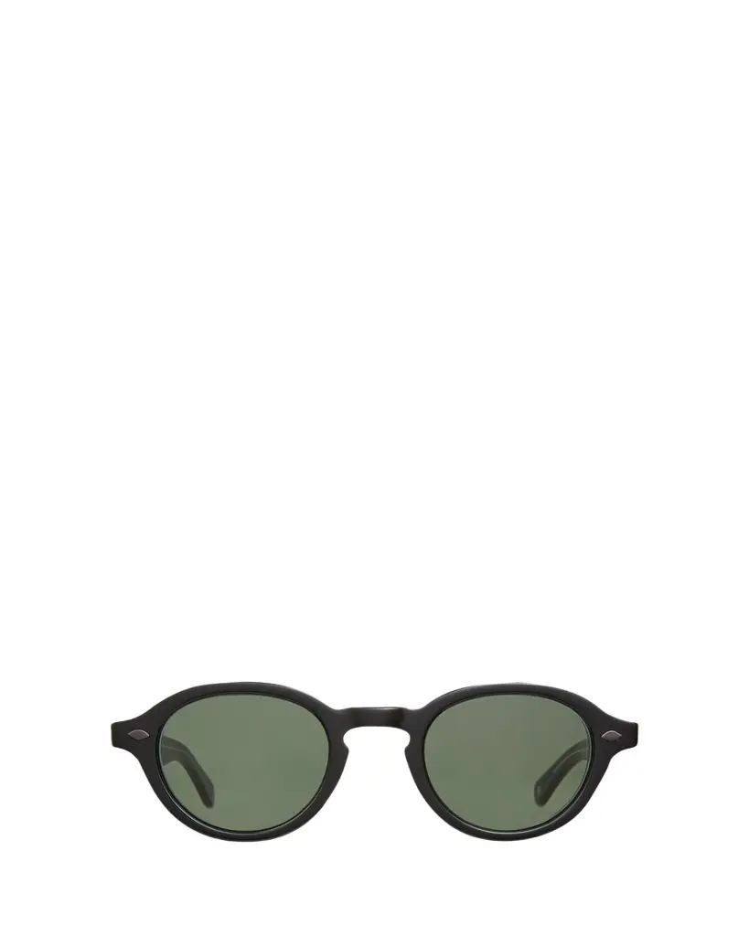 Garrett Leight Men's Flipper Acetate Round Sunglasses | Image 1 Garrett Leight Men's Flipper Acetate Round Sunglasses | Image 1