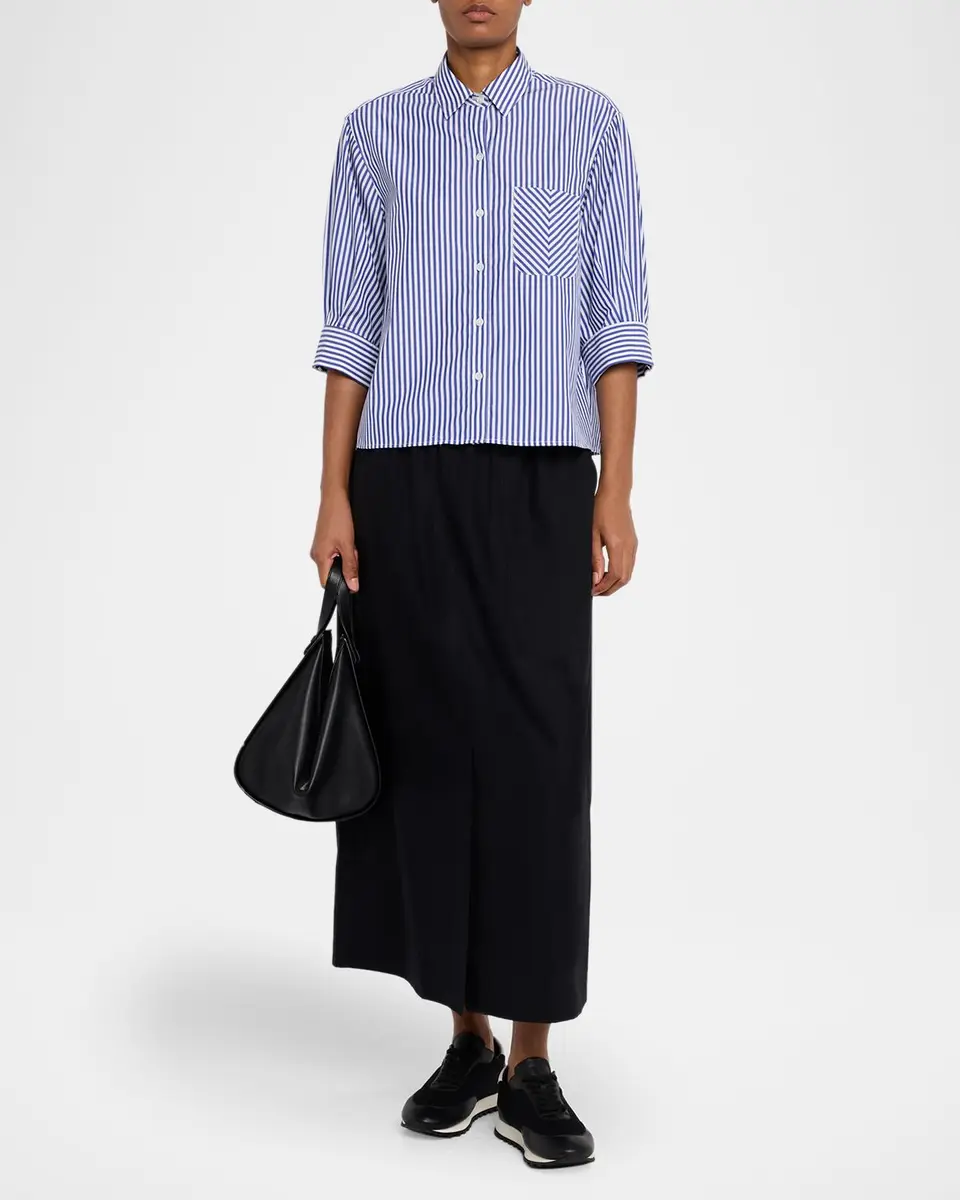 rag & bone Lucia Stripe Poplin Shirt | Thumbnail 2