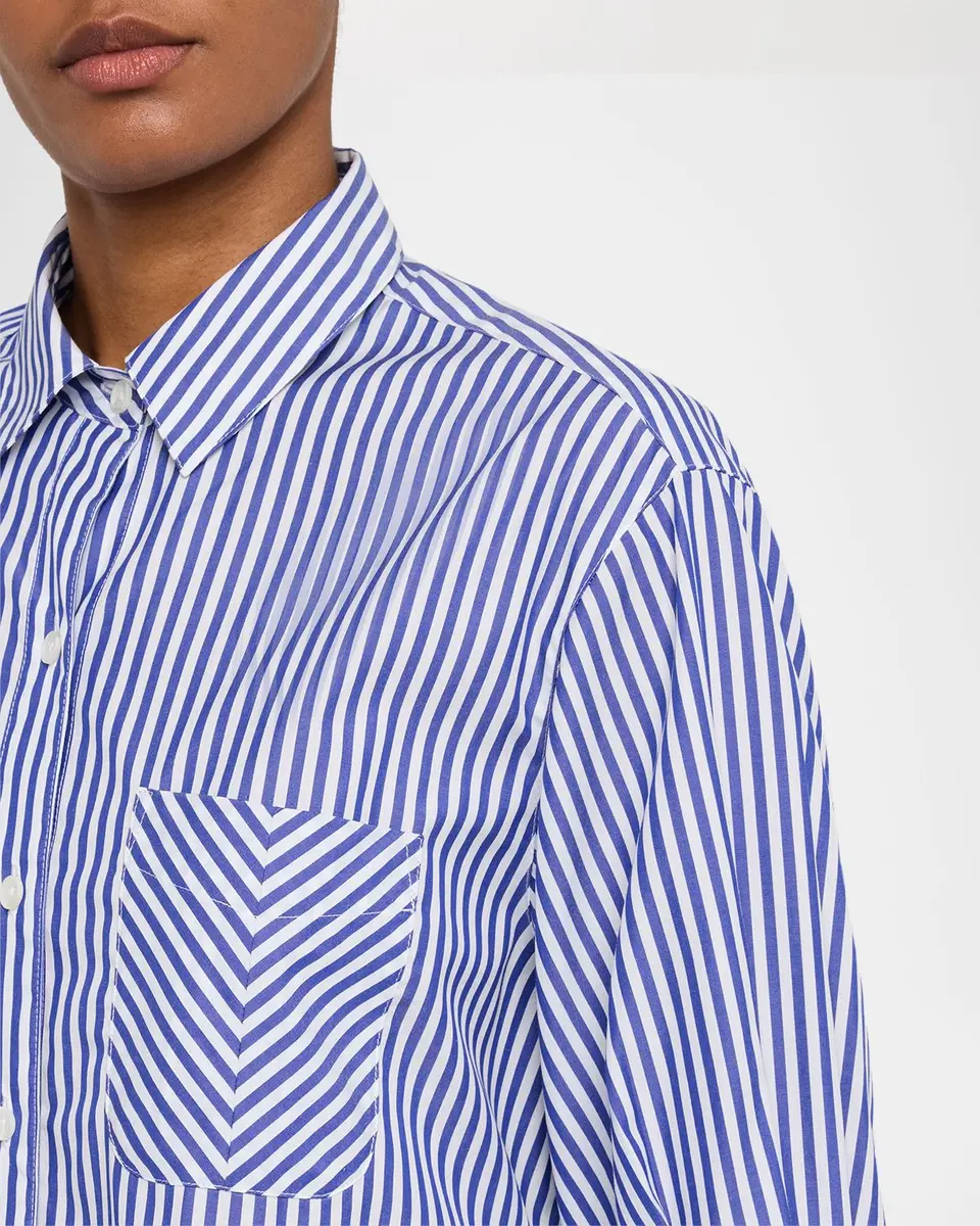 rag & bone Lucia Stripe Poplin Shirt | Thumbnail 5