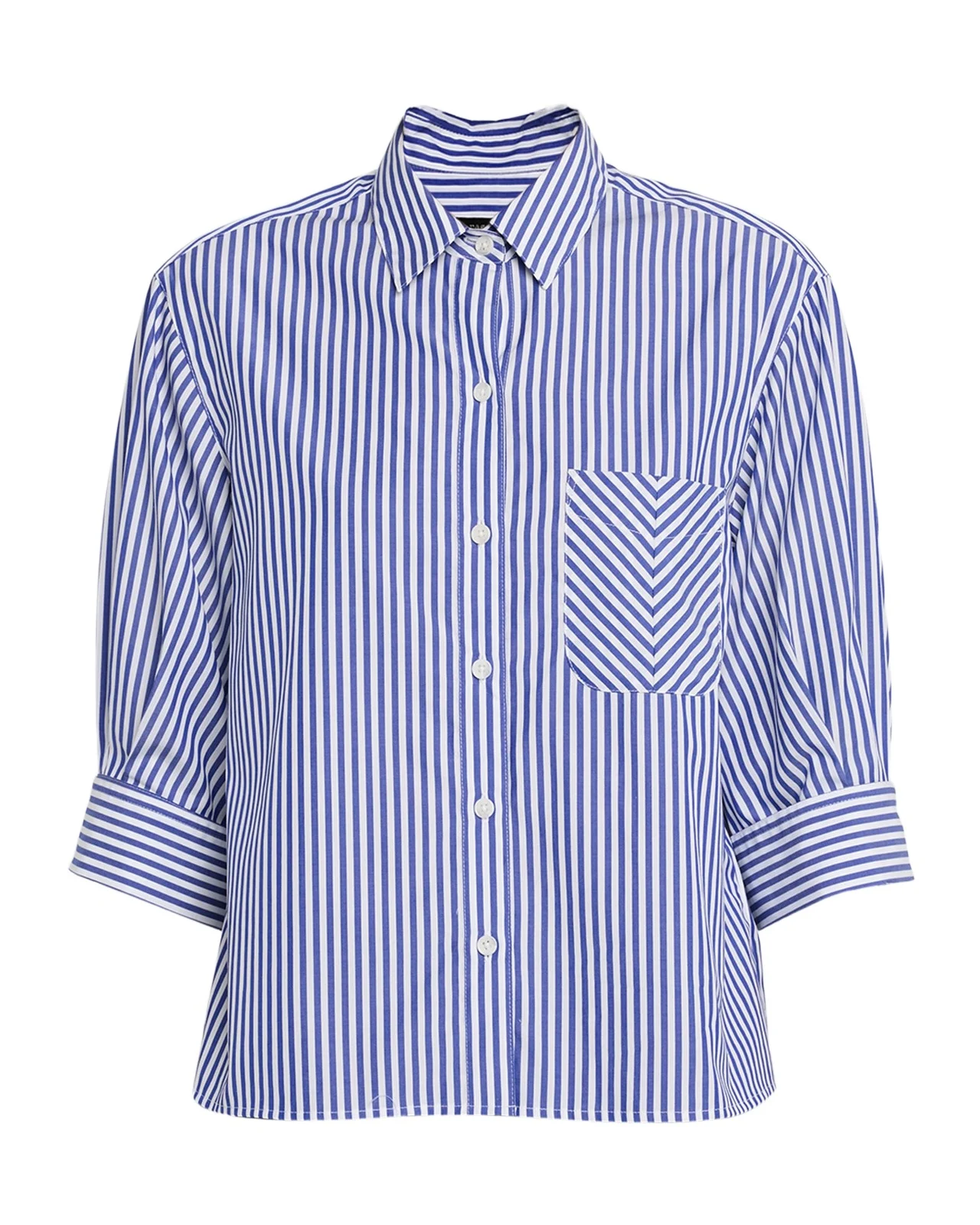 Lucia Stripe Poplin Shirt Lucia Stripe Poplin Shirt