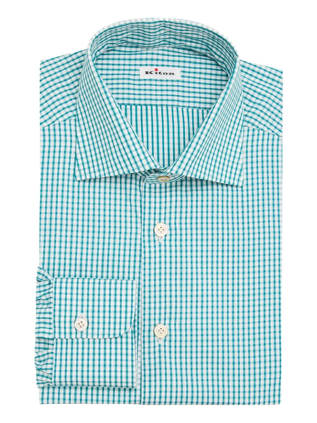 Men's Micro-Check Cotton Dress Shirt Men's Micro-Check Cotton Dress Shirt