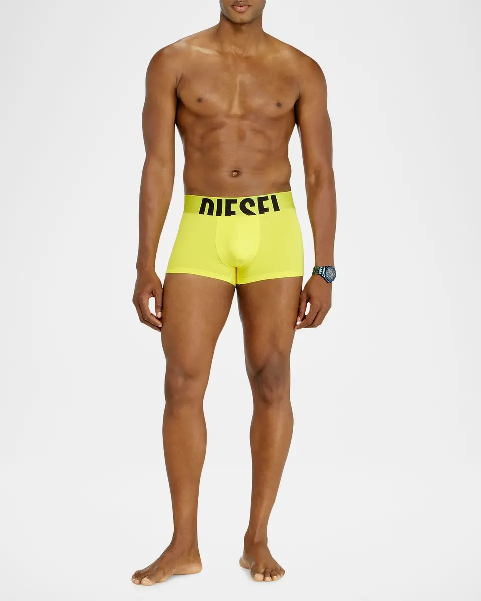 Diesel Men's Damien Multicolor DPop 3-Pack Boxer Briefs | Thumbnail 2