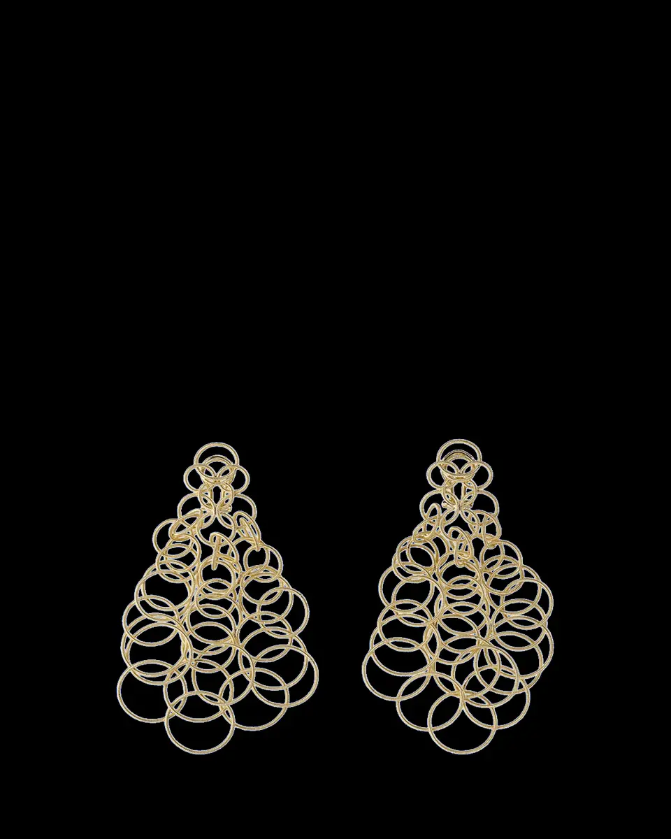 Buccellati Hawaii 18K Yellow Gold Earrings with Hand-Twisted Threads | Thumbnail 2