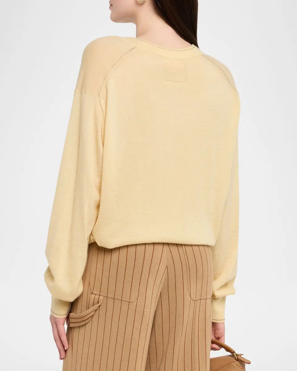 Guest In Residence The Airy V Sweater | Thumbnail 3 Guest In Residence The Airy V Sweater | Thumbnail 3