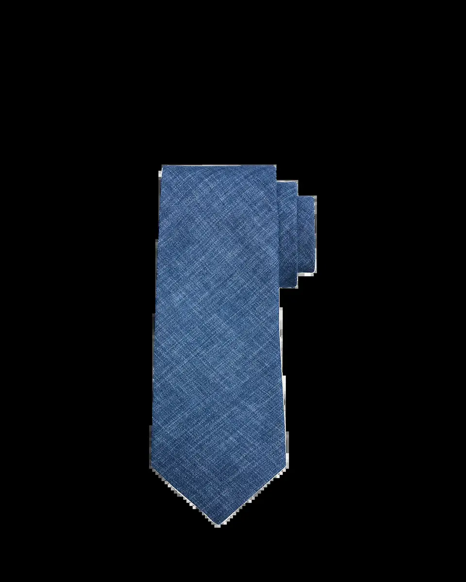 Ralph Lauren Purple Label Men's Delave Linen and Viscose Tie | Thumbnail 2 Ralph Lauren Purple Label Men's Delave Linen and Viscose Tie | Thumbnail 2