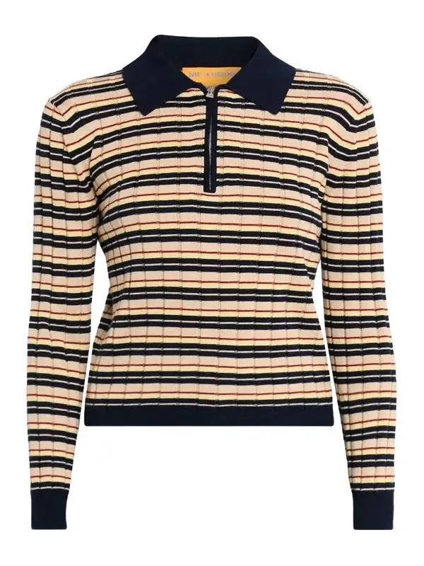 Striped Track Polo Striped Track Polo