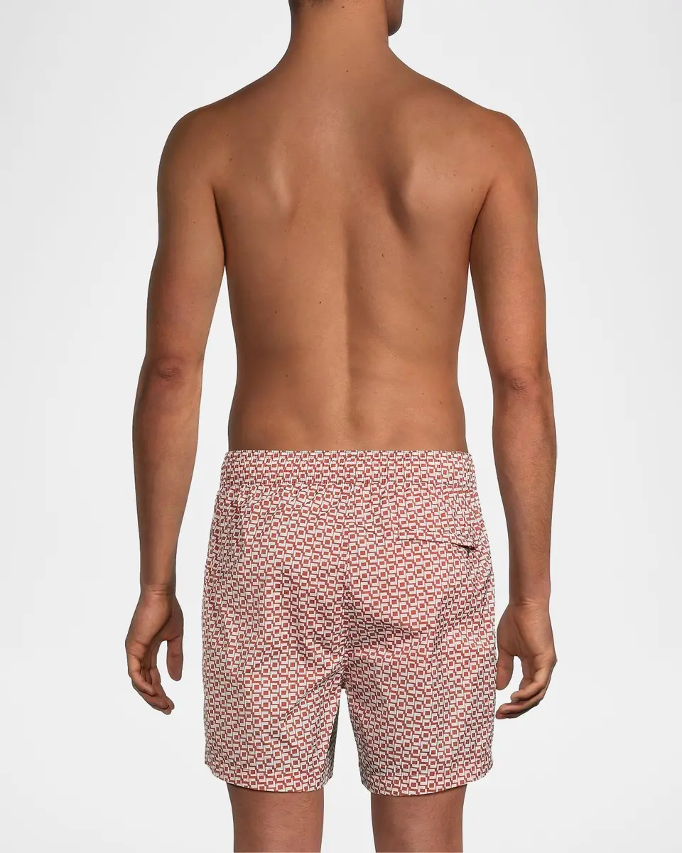 Onia Men's Calder Printed Swim Shorts | Thumbnail 3 Onia Men's Calder Printed Swim Shorts | Thumbnail 3