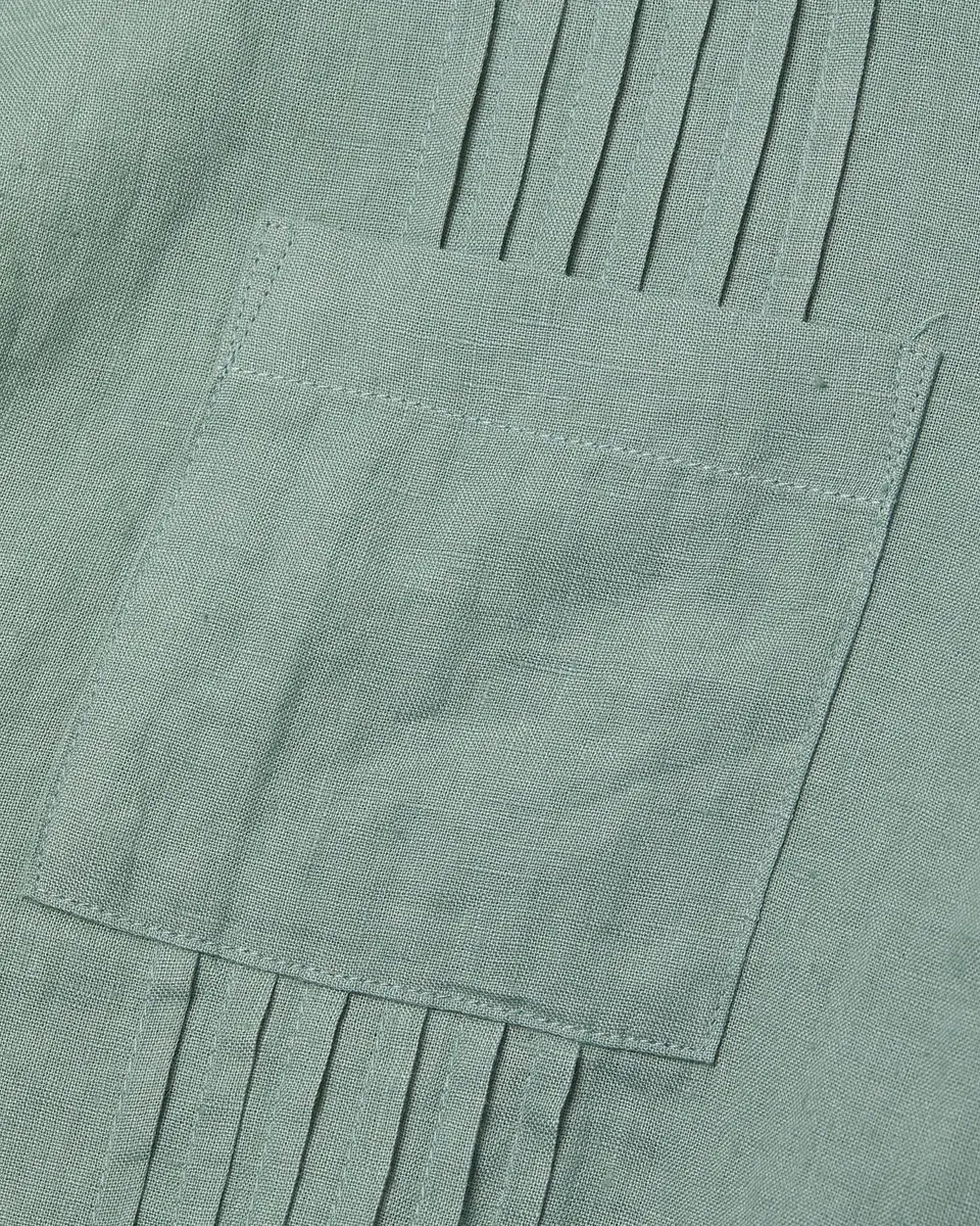 Onia Men's Linen Pintuck Camp Shirt | Thumbnail 6 Onia Men's Linen Pintuck Camp Shirt | Thumbnail 6