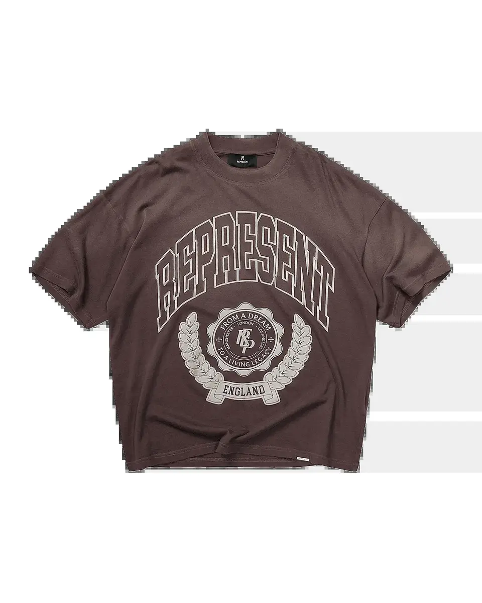 Represent Men's Legacy Crest Cotton T-Shirt | Thumbnail 2 Represent Men's Legacy Crest Cotton T-Shirt | Thumbnail 2