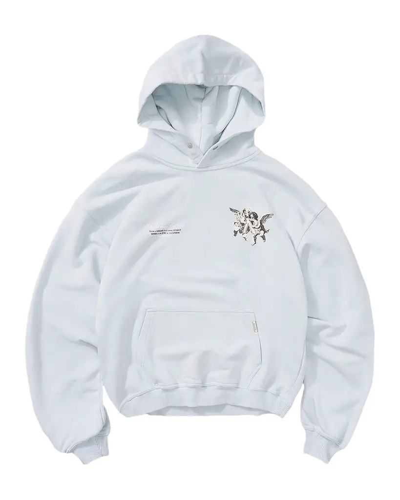 Represent Men's Legacy Cherubs Cotton Hoodie | Image 1 Represent Men's Legacy Cherubs Cotton Hoodie | Image 1