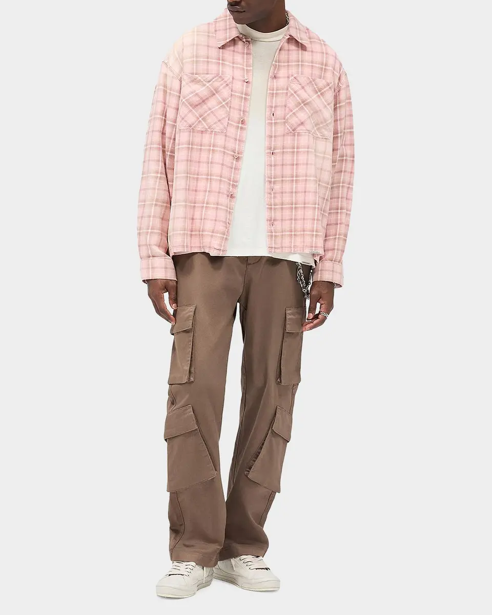 Represent Men's Legacy Check Cotton Shirt | Thumbnail 2 Represent Men's Legacy Check Cotton Shirt | Thumbnail 2