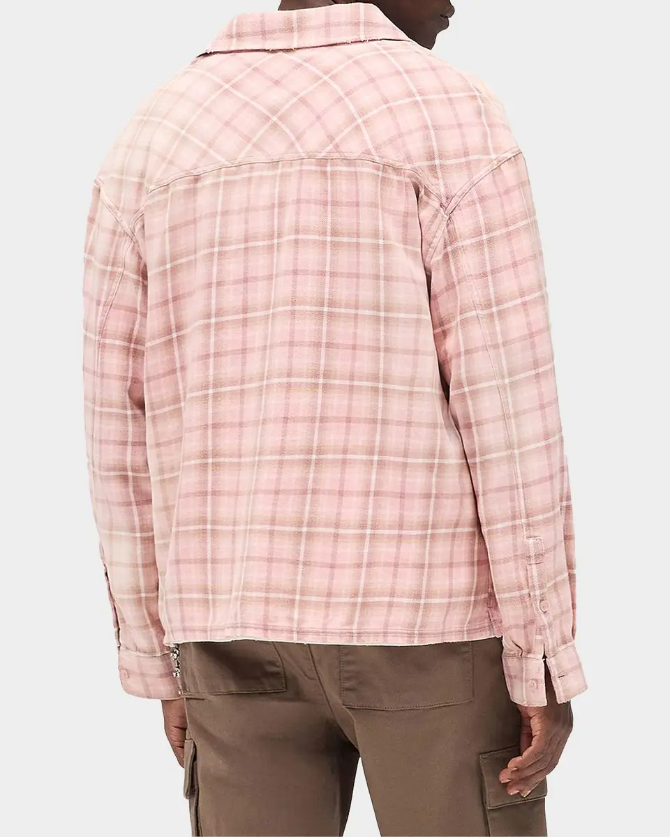 Represent Men's Legacy Check Cotton Shirt | Thumbnail 3 Represent Men's Legacy Check Cotton Shirt | Thumbnail 3