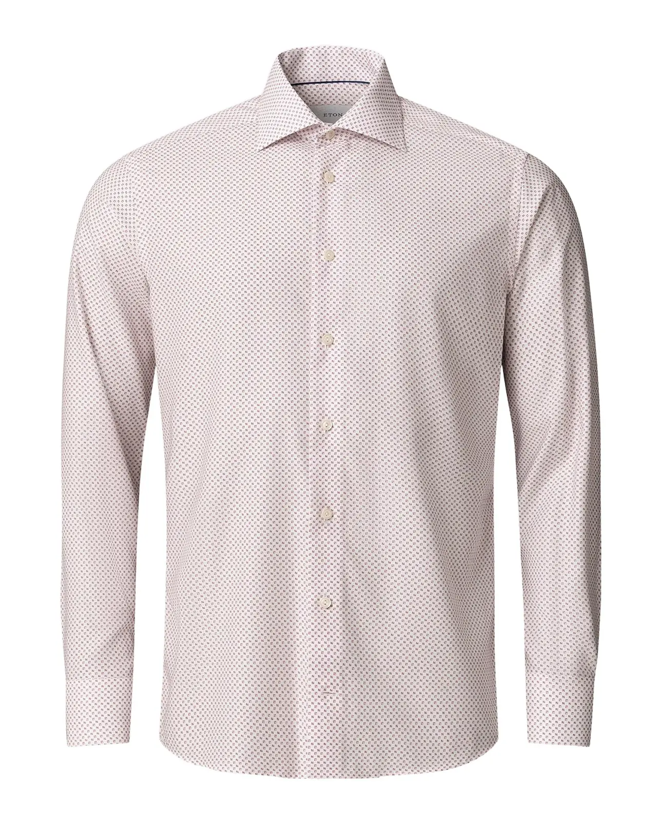 Men's Signature Twill Geo-Print Dress Shirt Men's Signature Twill Geo-Print Dress Shirt