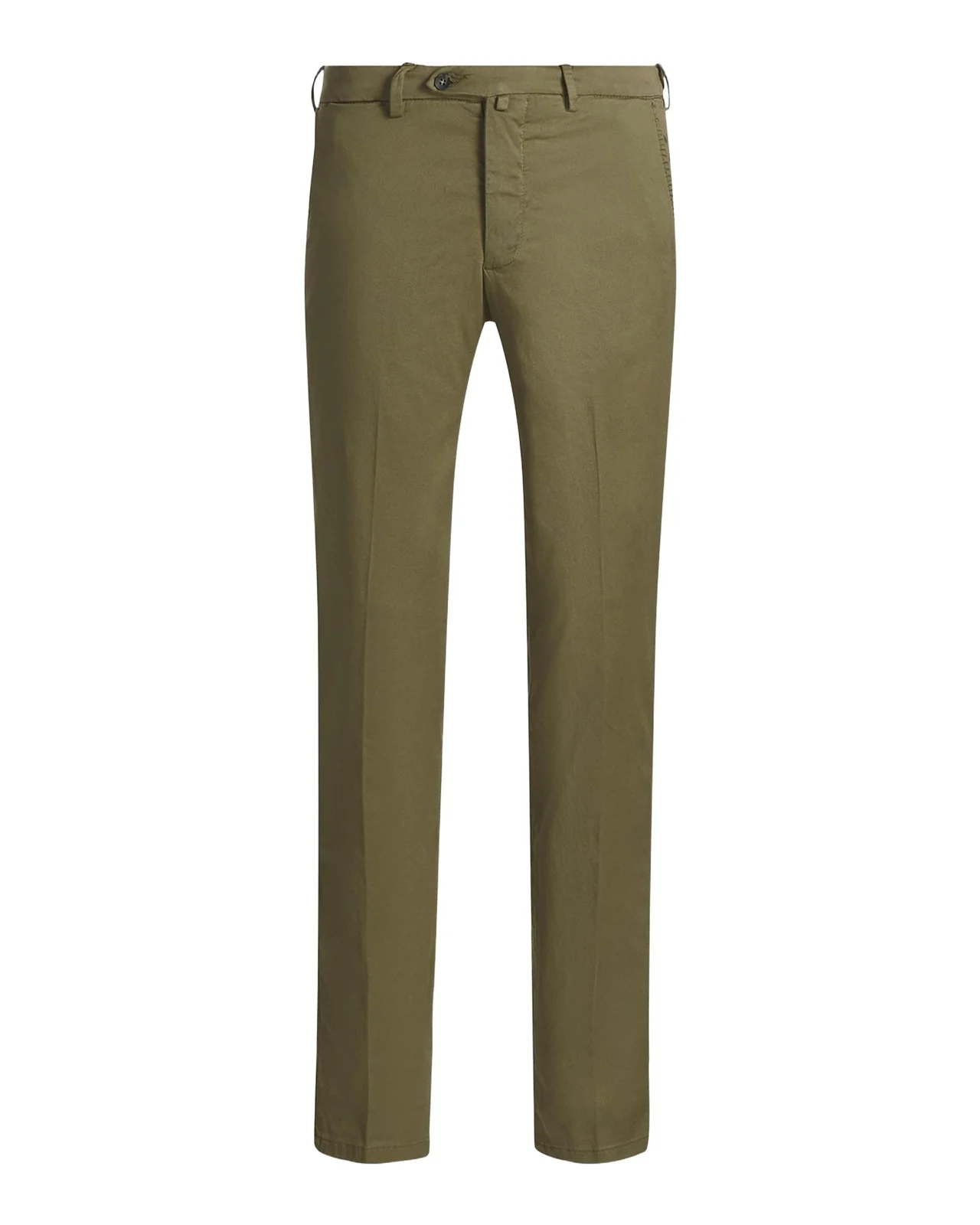 Men's Flat-Front Cotton-Blend Trousers Men's Flat-Front Cotton-Blend Trousers