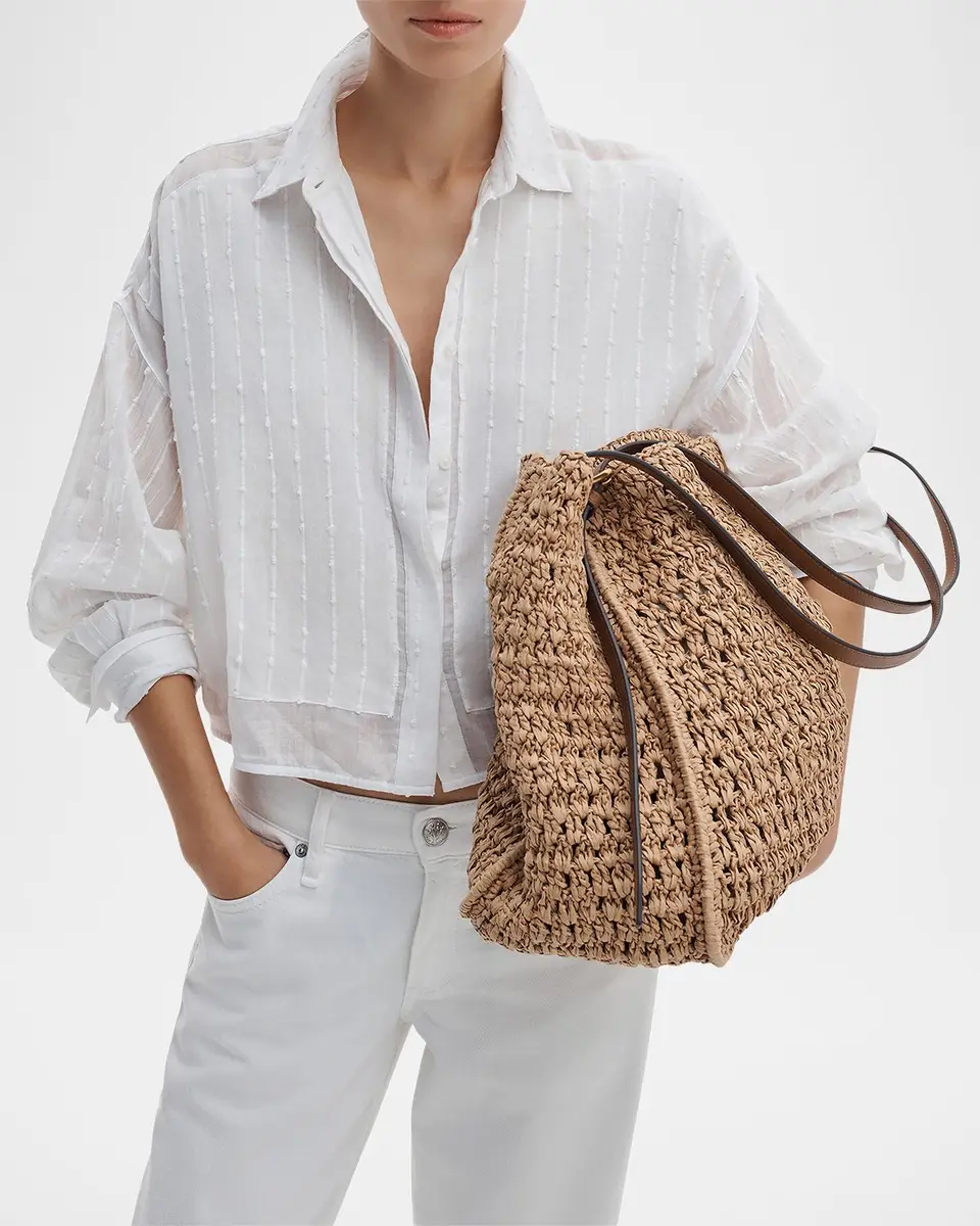 rag & bone Marin Cotton-Blend Cropped Shirt | Thumbnail 6 rag & bone Marin Cotton-Blend Cropped Shirt | Thumbnail 6