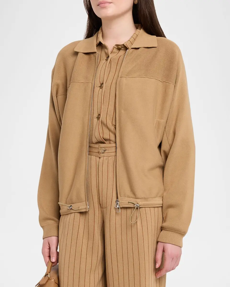 Guest In Residence Windbreaker Knit Jacket | Thumbnail 4 Guest In Residence Windbreaker Knit Jacket | Thumbnail 4