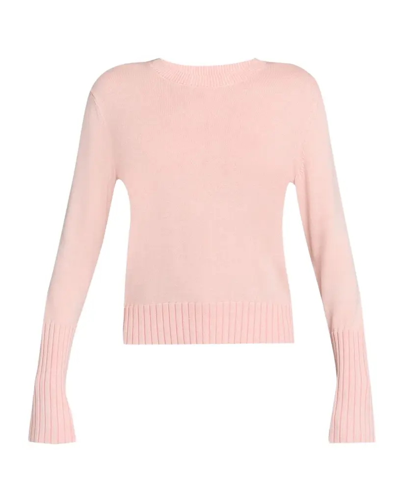 Guest In Residence Sunwash Shrunken Crewneck Sweater | Image 1 Guest In Residence Sunwash Shrunken Crewneck Sweater | Image 1