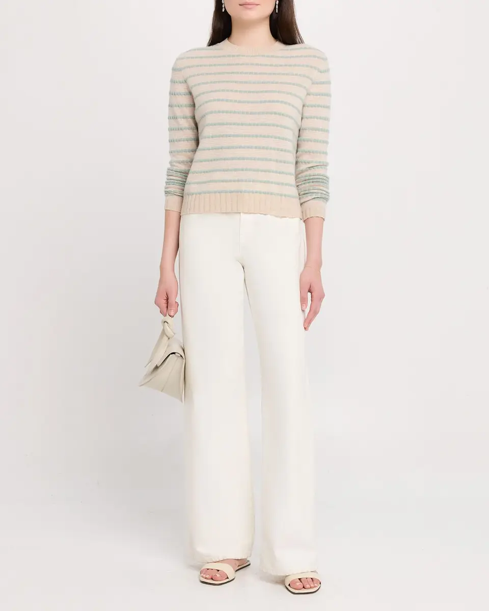Guest In Residence Pebble Stripe Cashmere Sweater | Thumbnail 2 Guest In Residence Pebble Stripe Cashmere Sweater | Thumbnail 2