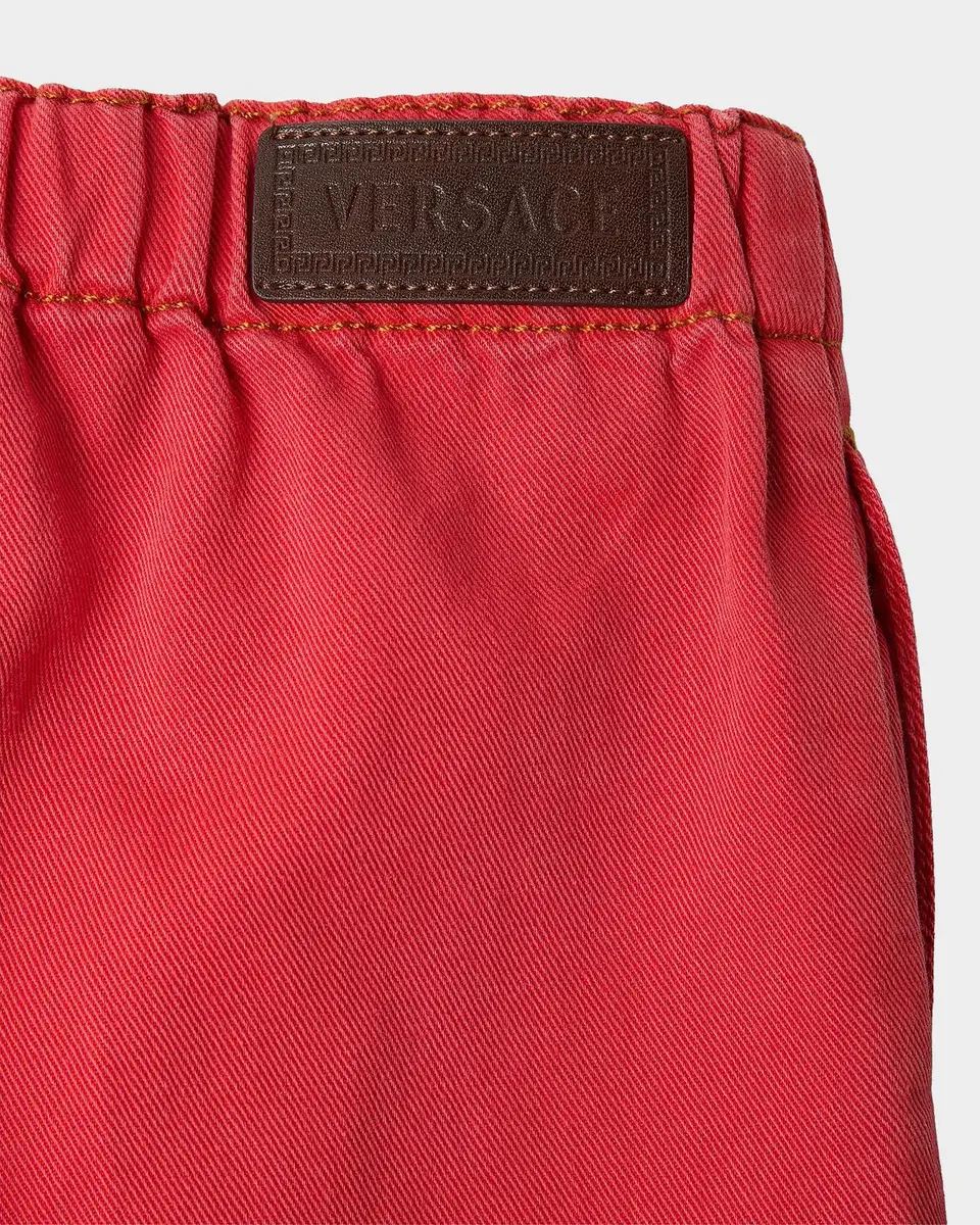 Versace Kid's Straight-Leg Denim Jeans | Thumbnail 3