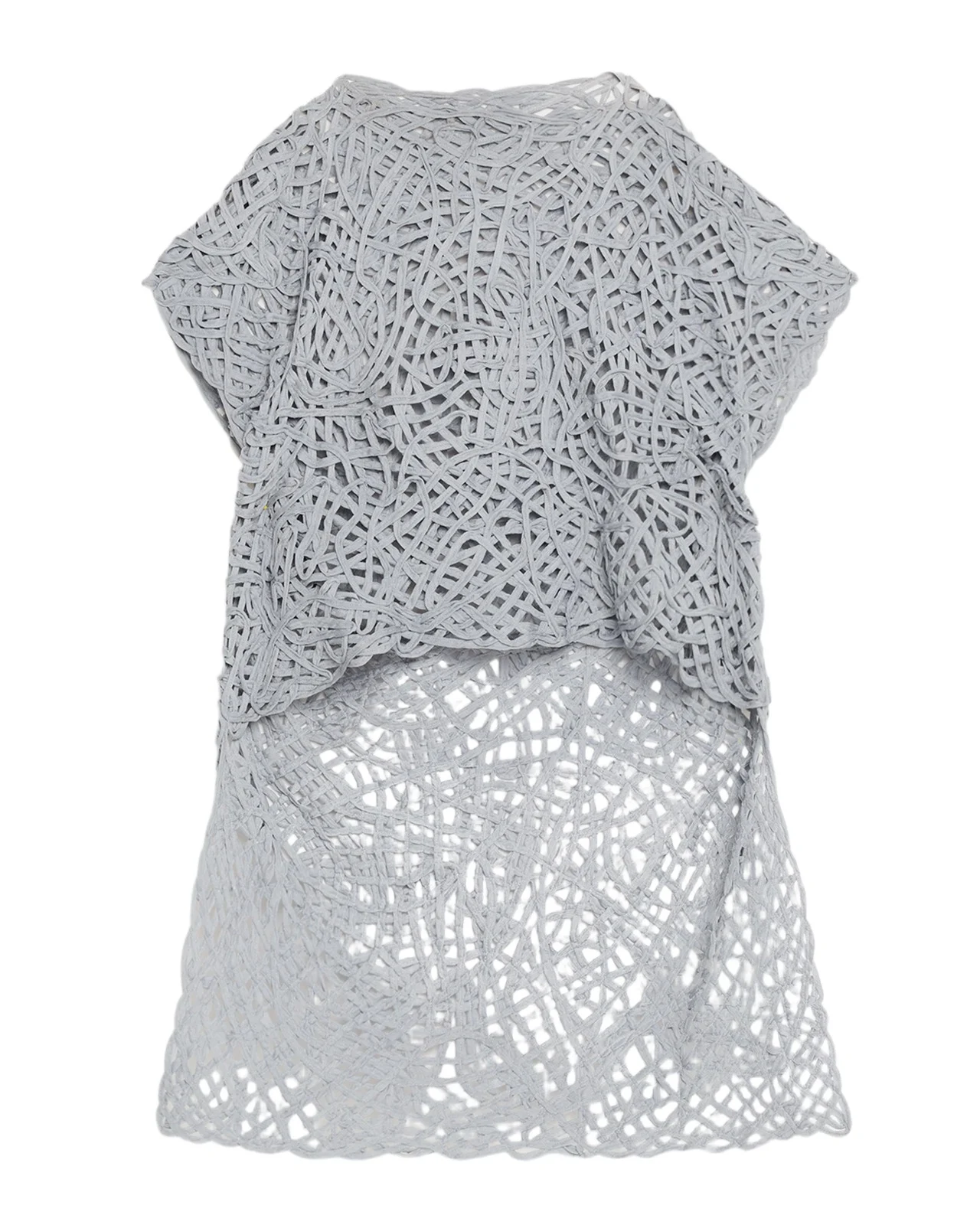 Diotima Clara Tiered Openwork Knit Top