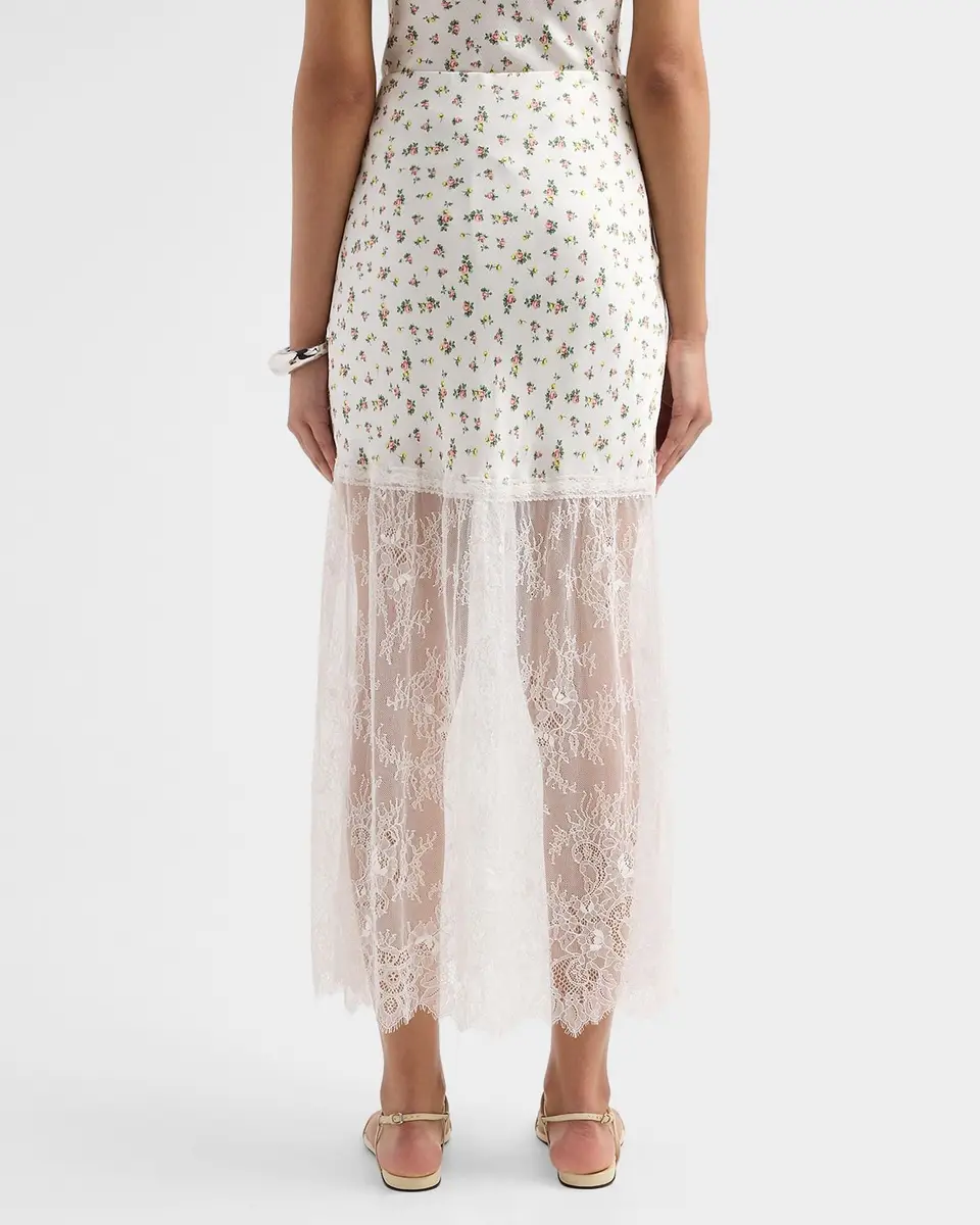 Cami NYC Flo Lace-Trim Midi Skirt | Thumbnail 4 Cami NYC Flo Lace-Trim Midi Skirt | Thumbnail 4