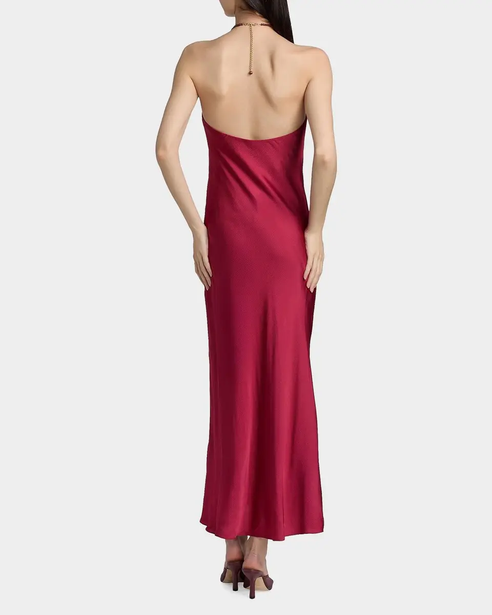 Cami NYC Giulia Beaded Halter Maxi Dress | Thumbnail 3 Cami NYC Giulia Beaded Halter Maxi Dress | Thumbnail 3