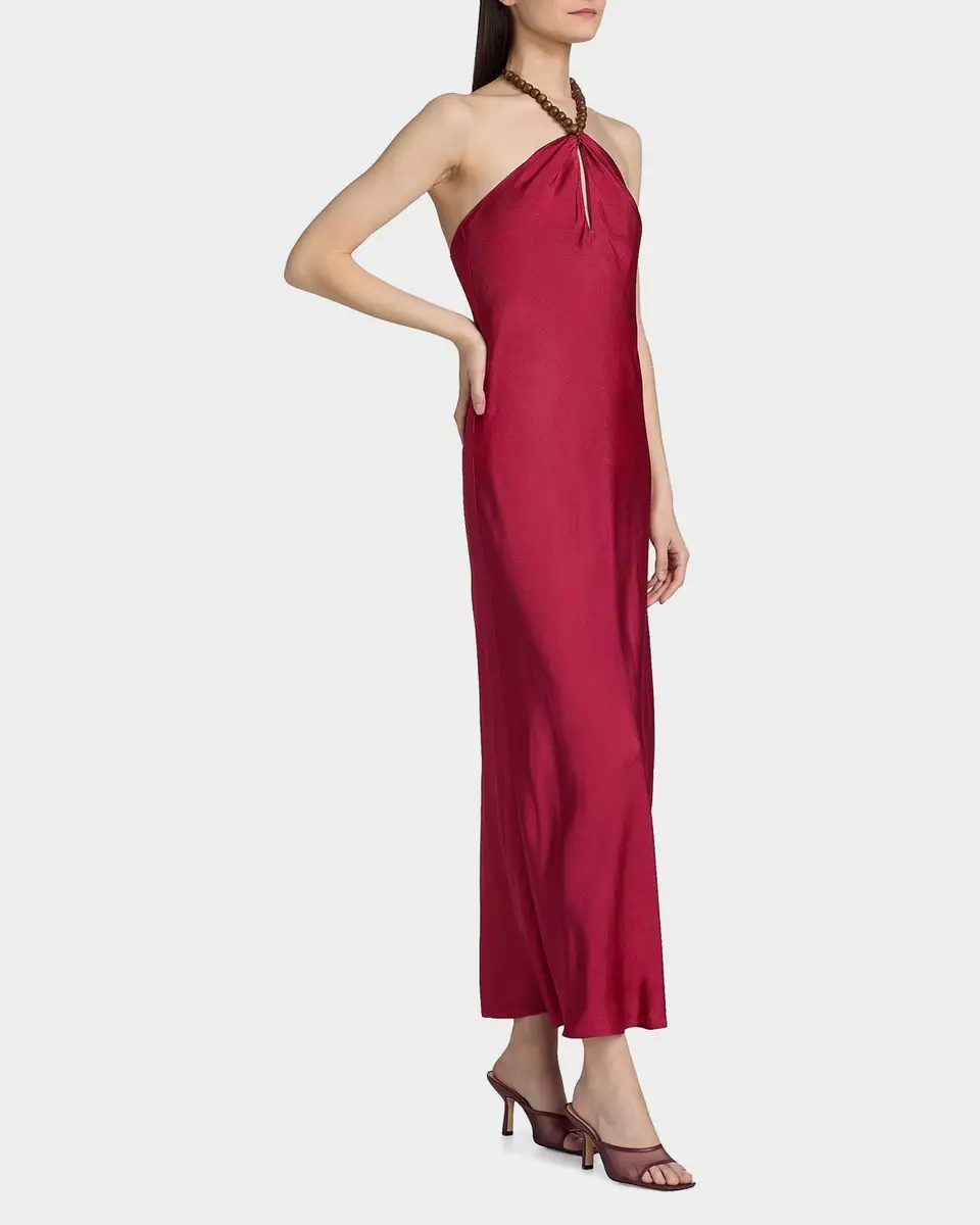 Cami NYC Giulia Beaded Halter Maxi Dress | Thumbnail 7 Cami NYC Giulia Beaded Halter Maxi Dress | Thumbnail 7