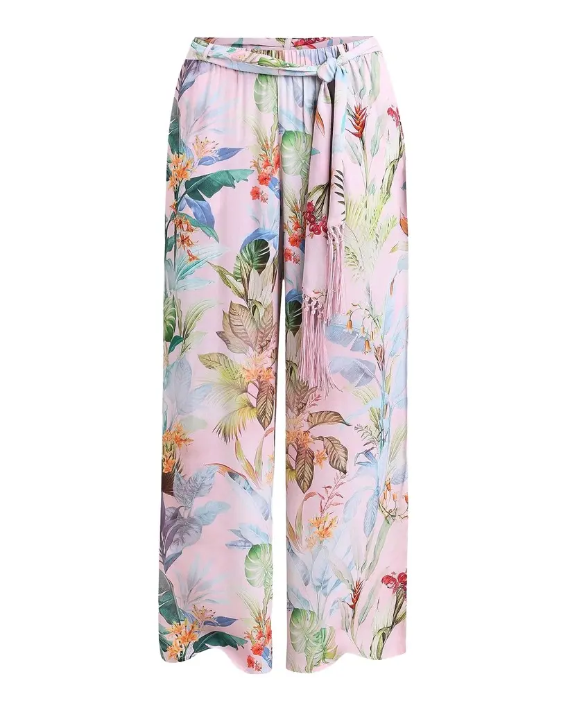 L'Agence Colorful Palm Geraldine Pants | Image 1 L'Agence Colorful Palm Geraldine Pants | Image 1