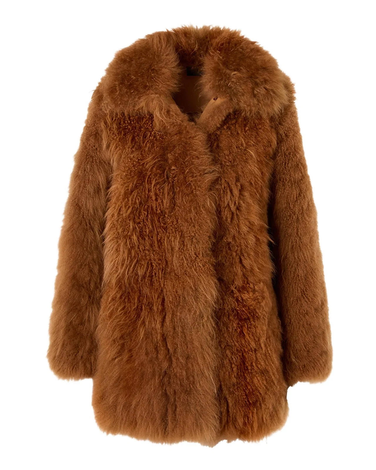 Akris Yaron Cashmere Shearling Short Coat