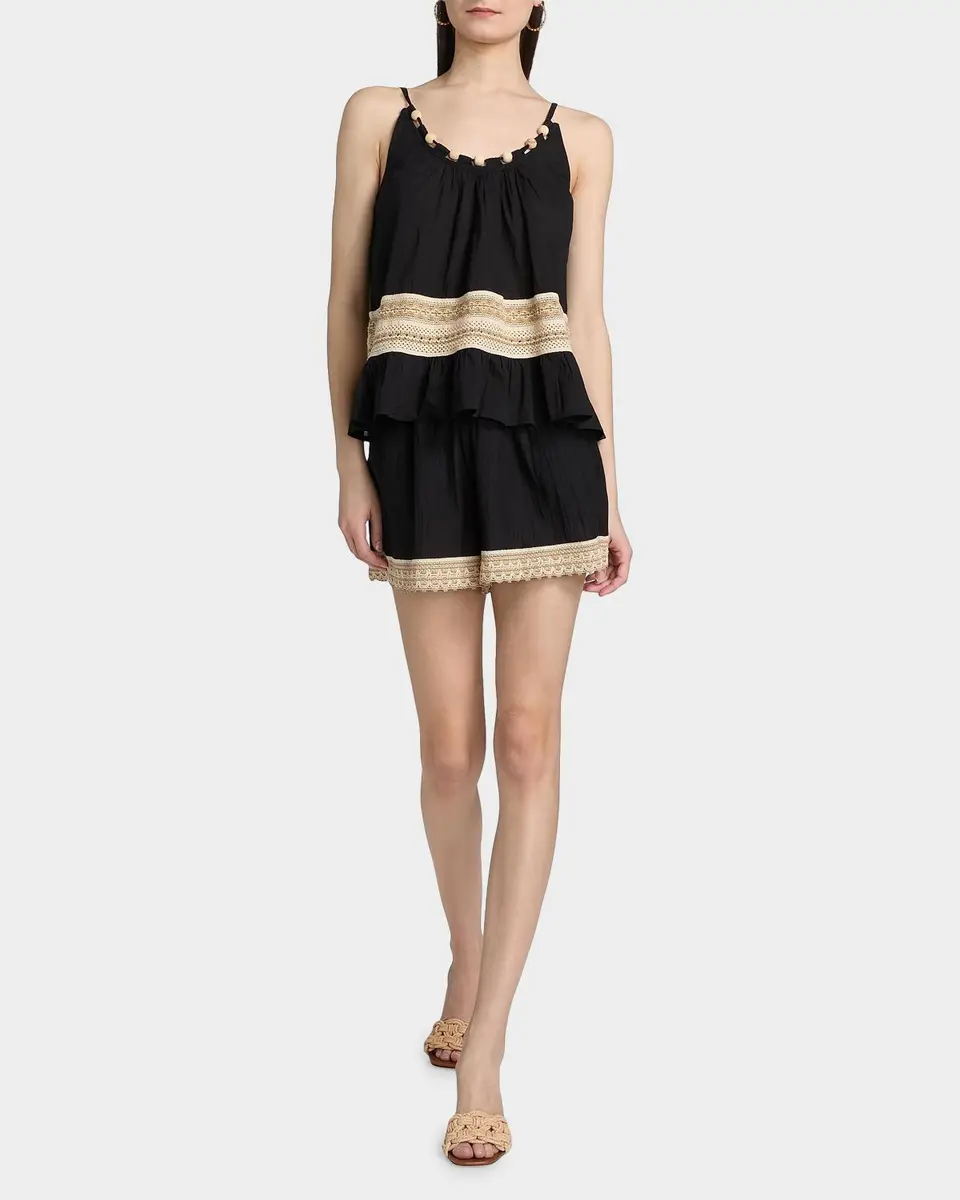 Ramy Brook Adrienne Cotton Cover-Up Shorts | Thumbnail 2 Ramy Brook Adrienne Cotton Cover-Up Shorts | Thumbnail 2