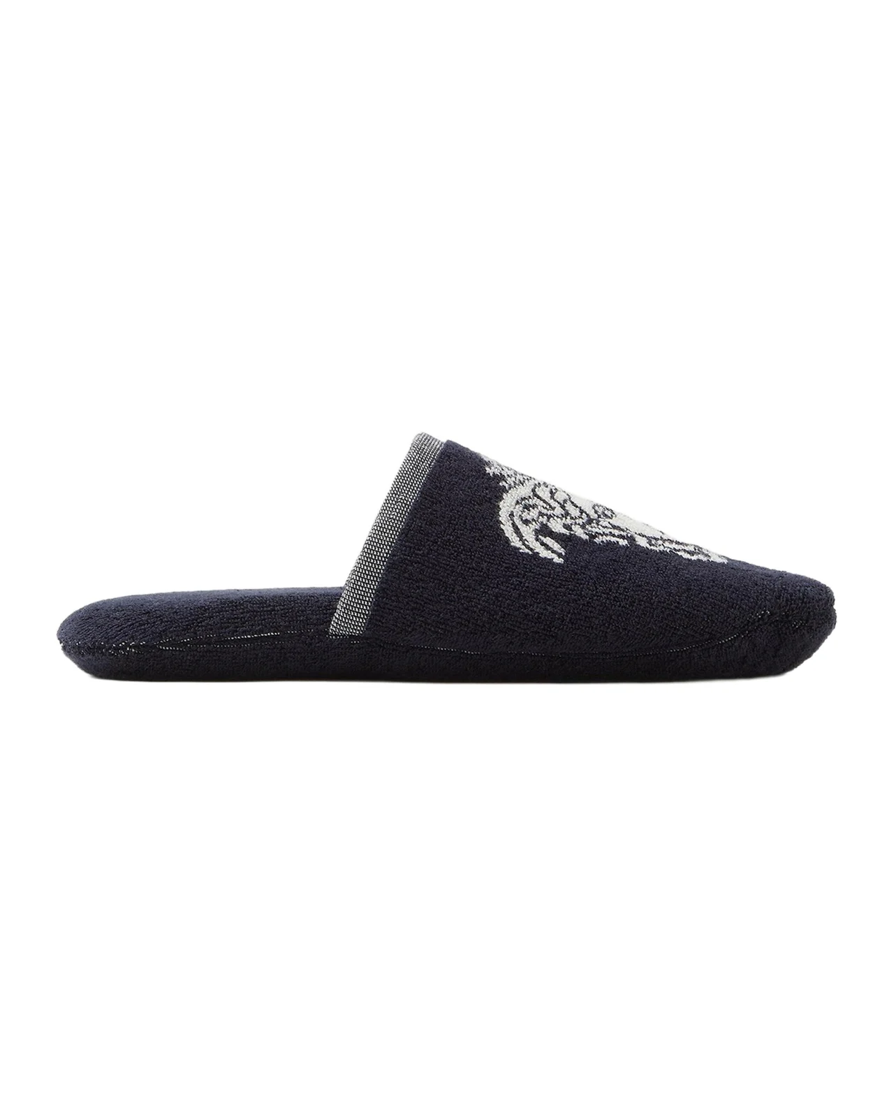 Jacquard Medusa Terry Cotton Bath Slippers
