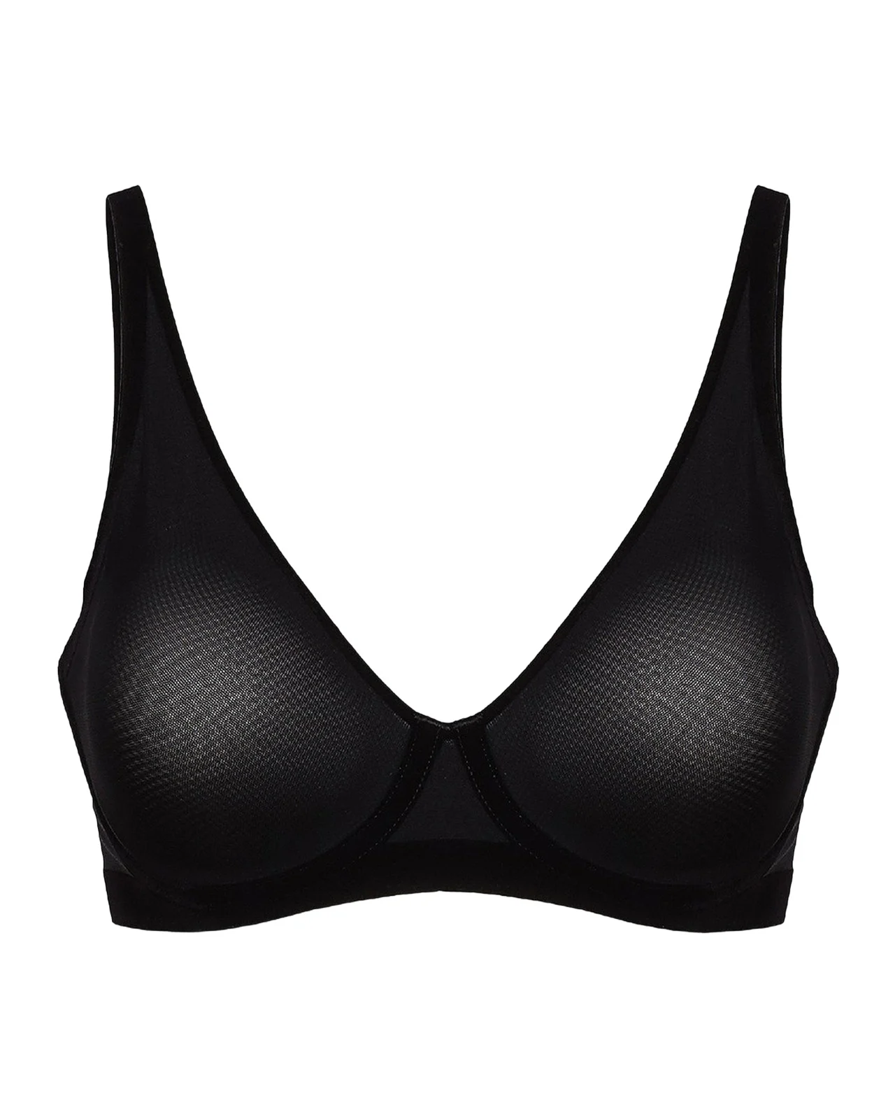 Semi-Sheer Tulle Bra Semi-Sheer Tulle Bra