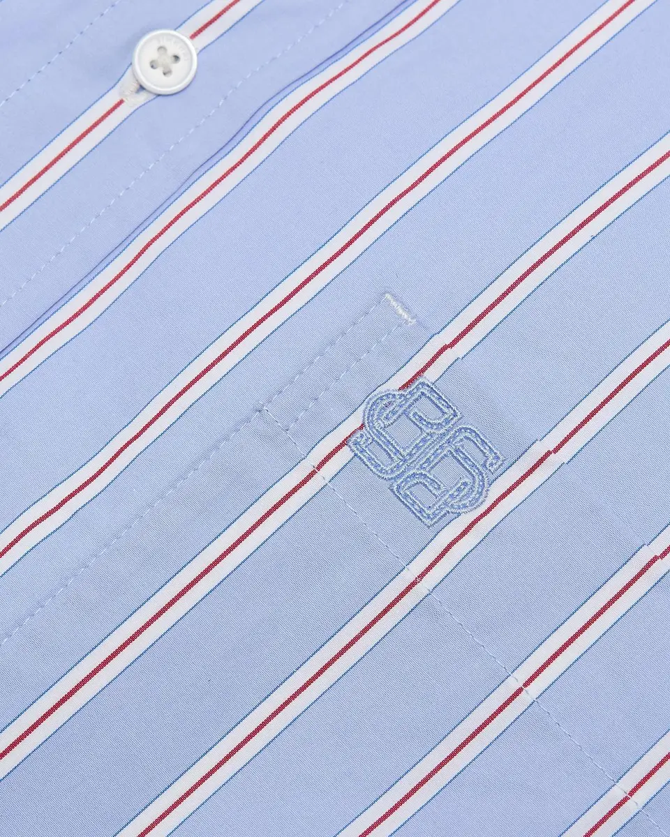 Simkhai Men's Steven Double-Layer Shirt | Thumbnail 6 Simkhai Men's Steven Double-Layer Shirt | Thumbnail 6
