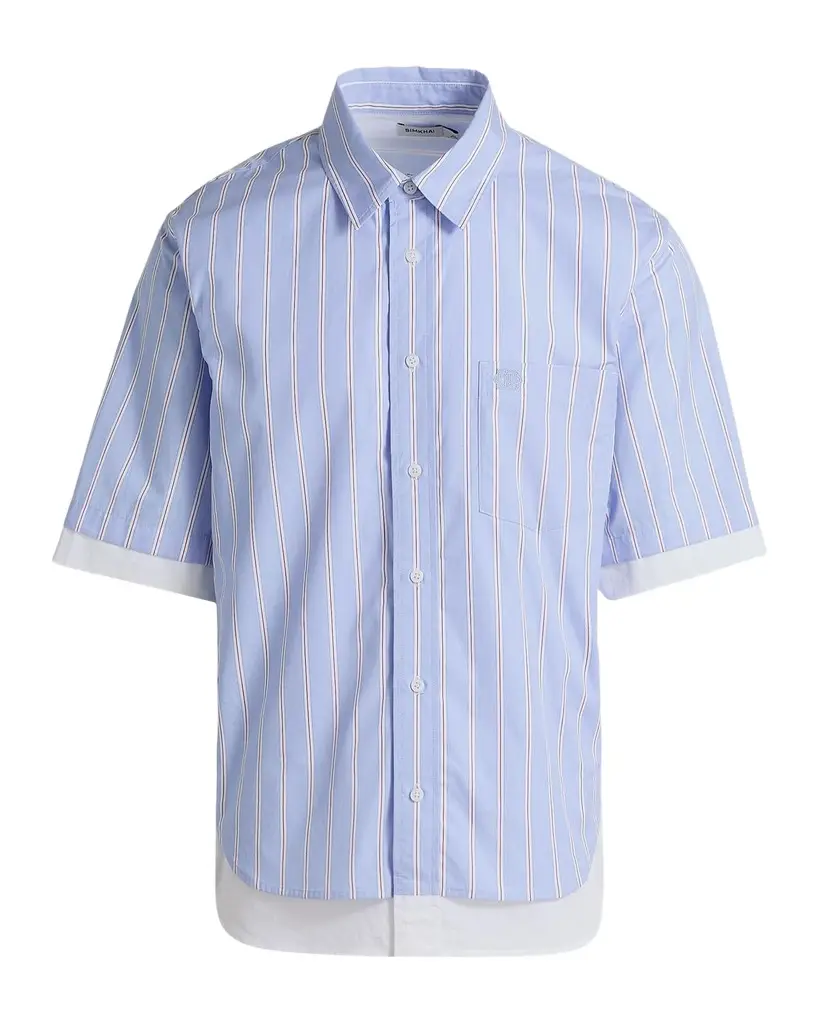 Simkhai Men's Steven Double-Layer Shirt | Image 1 Simkhai Men's Steven Double-Layer Shirt | Image 1