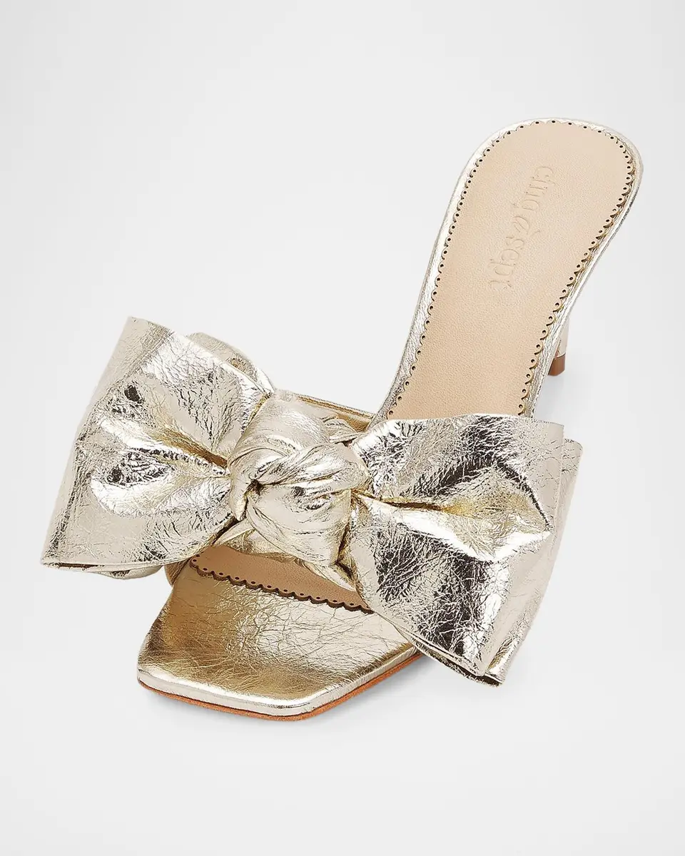 Cinq à Sept Felicity 70MM Leather Slip-On Mules | Thumbnail 2 Cinq à Sept Felicity 70MM Leather Slip-On Mules | Thumbnail 2