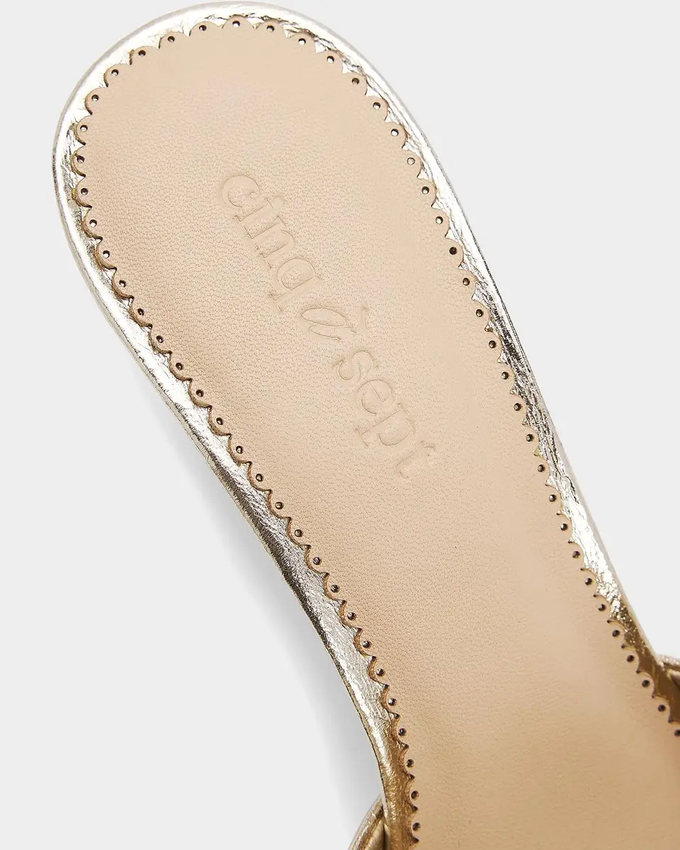 Cinq à Sept Felicity 70MM Leather Slip-On Mules | Thumbnail 6 Cinq à Sept Felicity 70MM Leather Slip-On Mules | Thumbnail 6