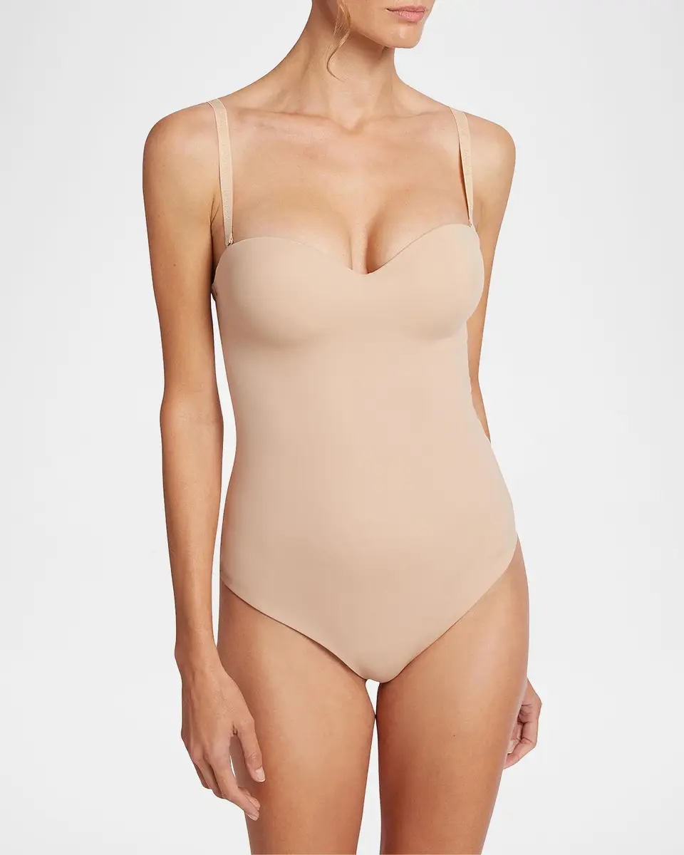 Wolford Mat de Luxe Thong Bodysuit | Thumbnail 3 Wolford Mat de Luxe Thong Bodysuit | Thumbnail 3