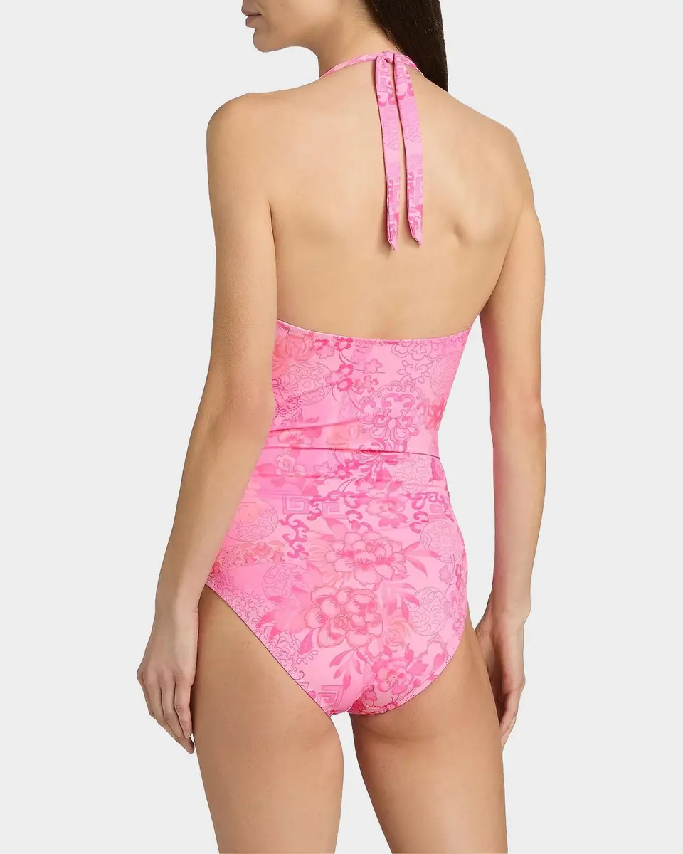 Johnny Was Roisin Floral Twisted One-Piece Swimsuit | Thumbnail 3 Johnny Was Roisin Floral Twisted One-Piece Swimsuit | Thumbnail 3