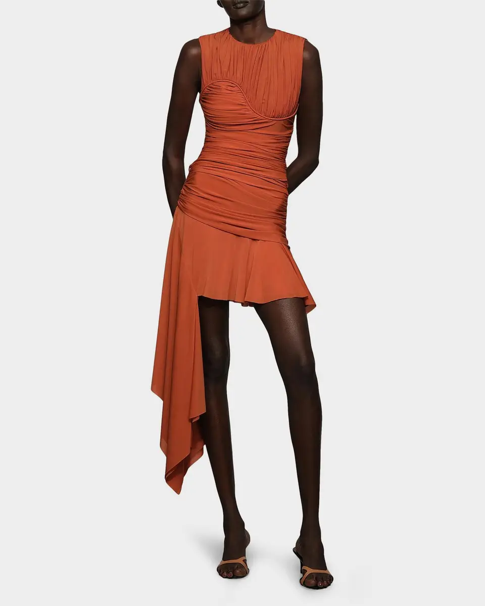 Et Ochs Emerson Side Drape Mini Skirt | Thumbnail 2 Et Ochs Emerson Side Drape Mini Skirt | Thumbnail 2