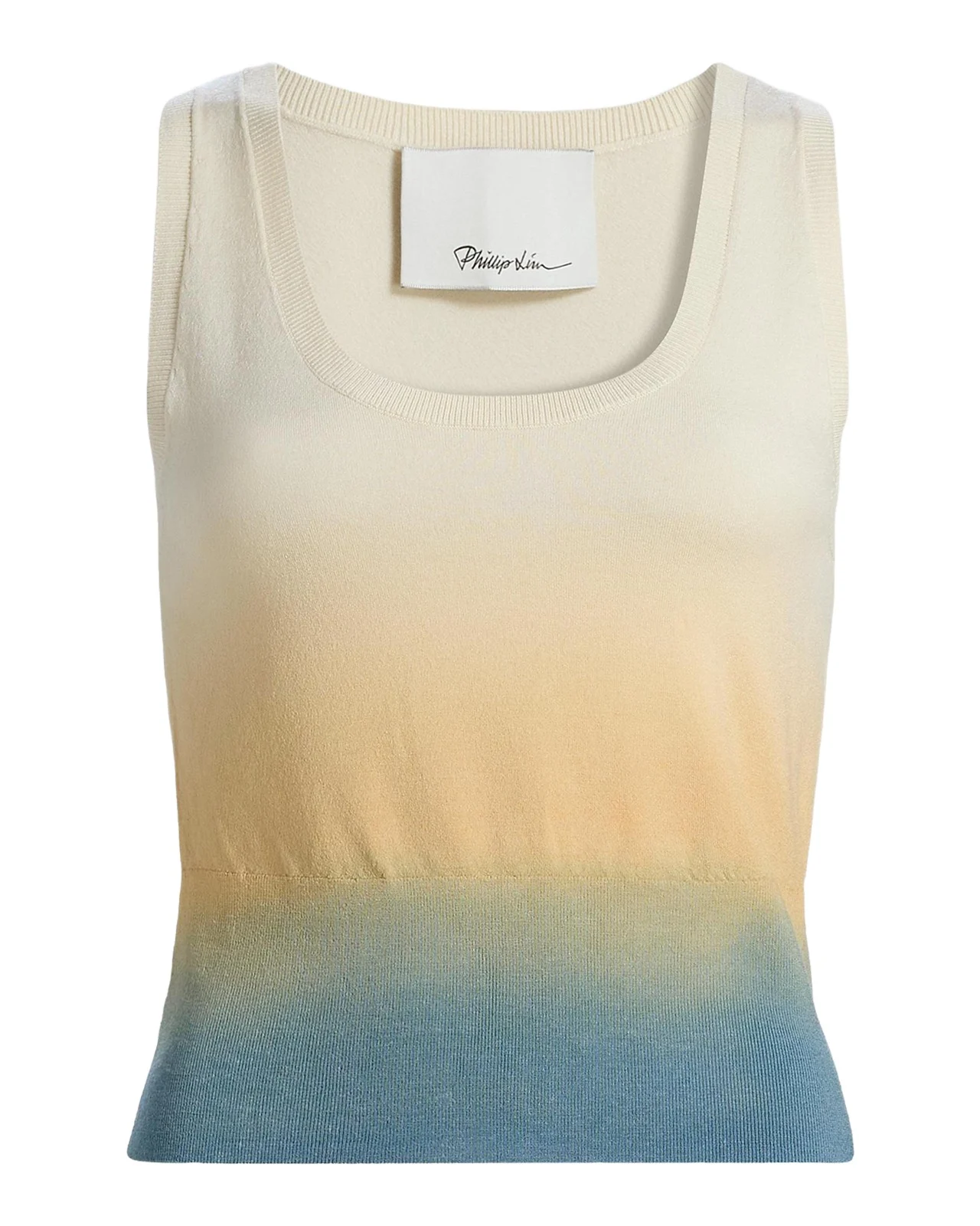 Ombré Knit Scoop Tank