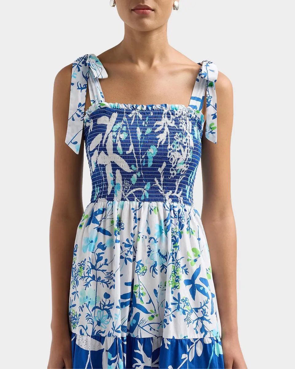 Lilly Pulitzer Athyn Printed Smocked Maxi Dress | Thumbnail 4 Lilly Pulitzer Athyn Printed Smocked Maxi Dress | Thumbnail 4