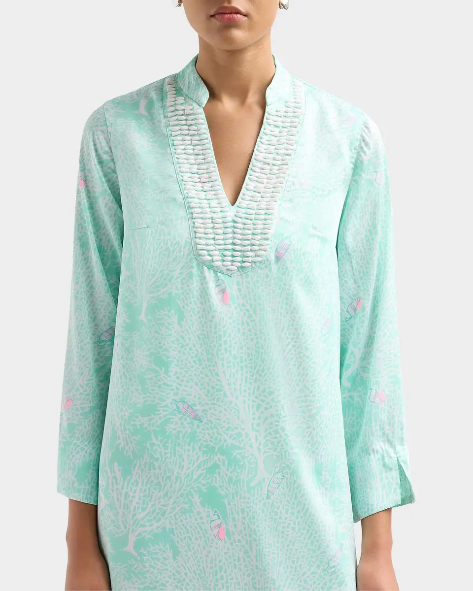Lilly Pulitzer Irella Caftan Mini Dress | Thumbnail 5 Lilly Pulitzer Irella Caftan Mini Dress | Thumbnail 5