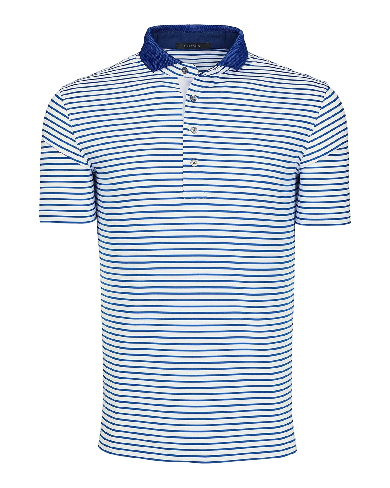 Men's Macabee Striped Polo Shirt