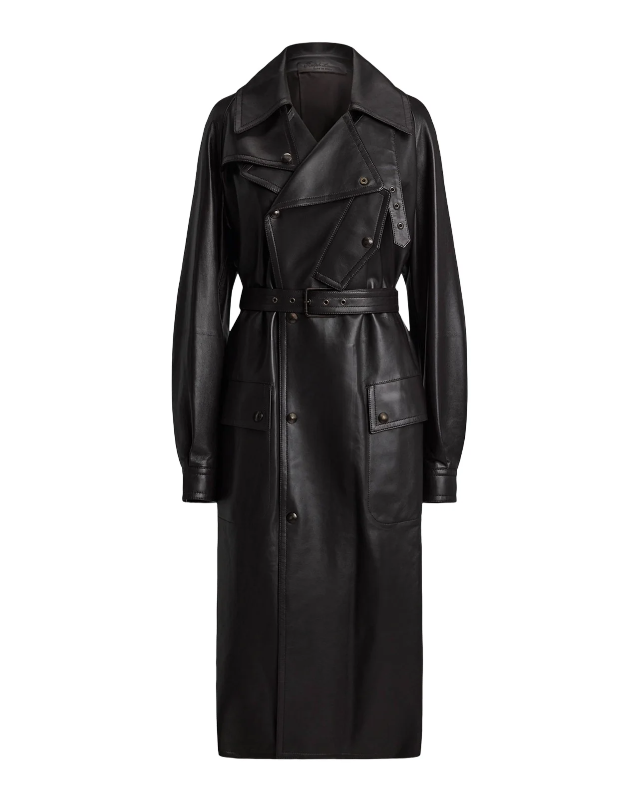 Bailey Lambskin Trench Coat