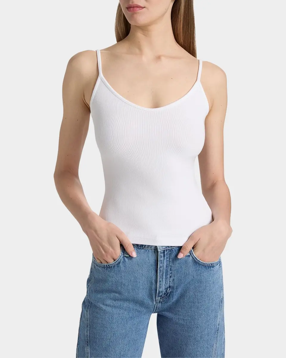 L'Agence Lunara Rib-Knit Tank | Thumbnail 4 L'Agence Lunara Rib-Knit Tank | Thumbnail 4